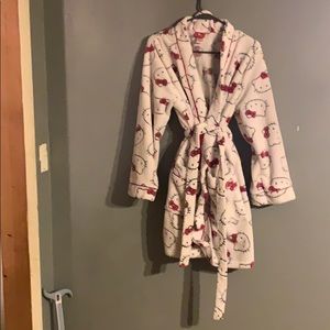Hello kitty house robe.
